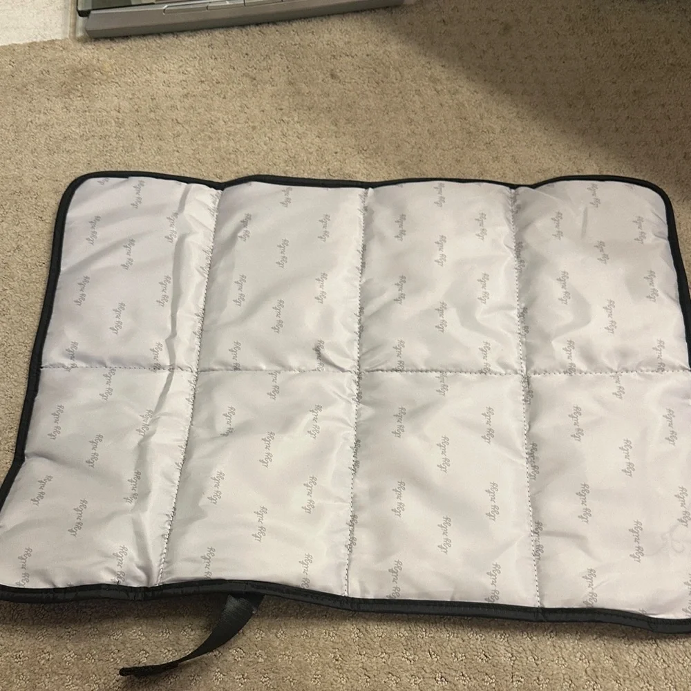 Itzy Ritzy Dream Convertible Diaper Bag Black Puffer Gold